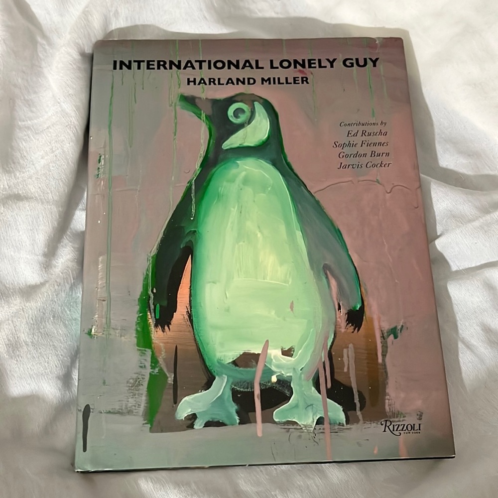 International Lonely Guy (Rizzoli) Coffee table book by Harland Miller